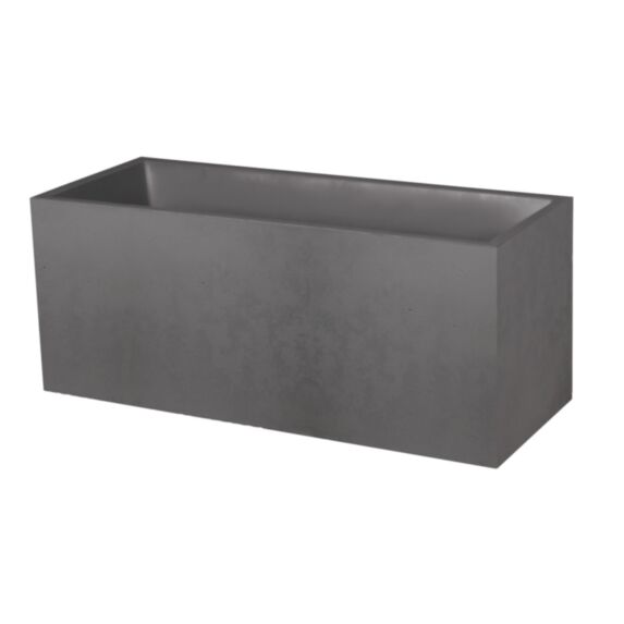 Jardiniere Basalt'Up 98L 99,5x39,5x43,5cm Anthracite - EDA