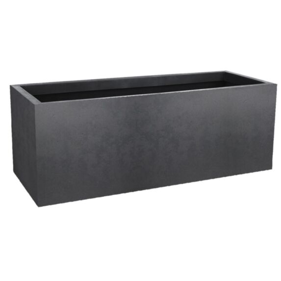 Jardinière Basalt'up 57L 79,5x29,5cm gris anthracite - EDA