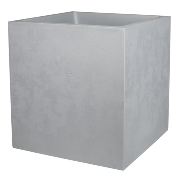 Pot Basalt'Up Carré 49,5x49,5x49,5cm Gris Béton