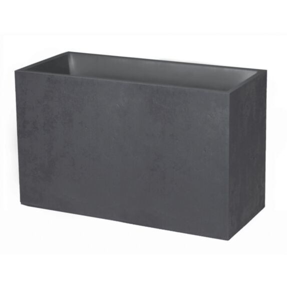 Bac plantes Basalt'Up Muret 116L 99,5x39,5x60cm Anthracite - EDA
