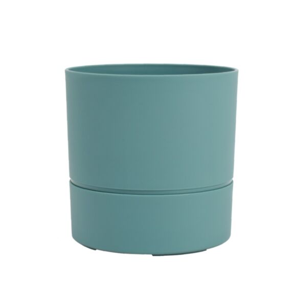Pot Aquaduo Rond Ø15cm Vert Eucalyptus