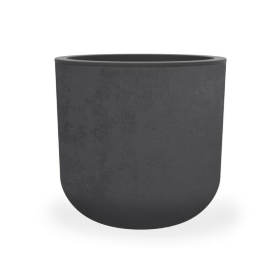 Pot rond Basalte Up Gris Anthracite-EDA
