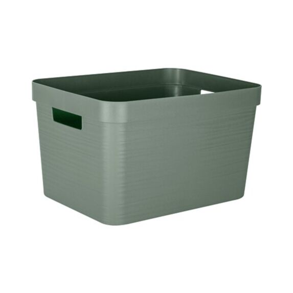 Boite rangement stone 30 l vert 