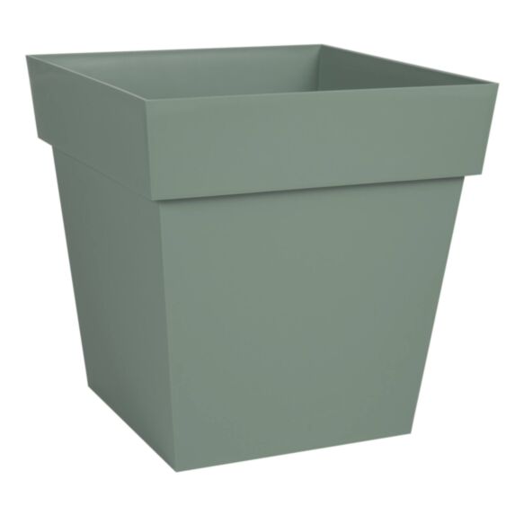 Pot Carré Toscane 22L Vert Laurier