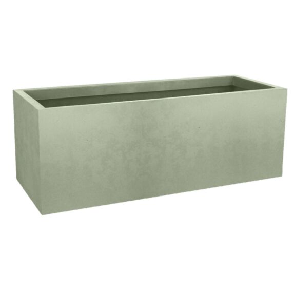 Jardinière Basalt'Up Vert Amande 79,5x29,5x29,5cm - POETIC