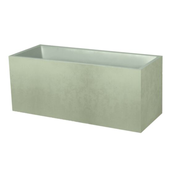 Jardinière Basalt Vert Amande 99,5x39,5x43,5cm - POETIC