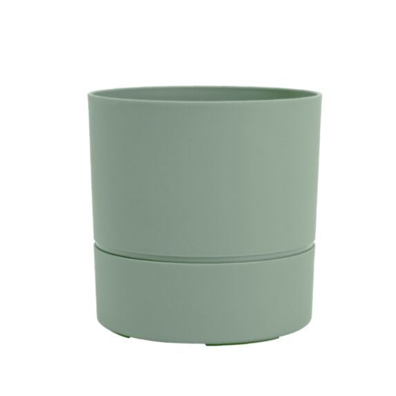 Pot de fleurs Aquaduo Vert Amande Ø20cm - POETIC