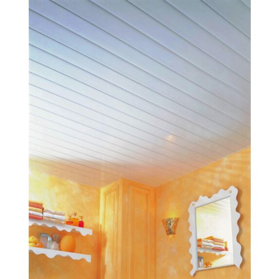 Revêtement mural topline blanc brillant 4 m - GROSFILLEX