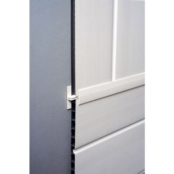 Raccord de lame clippable - 8/10mm blanc - GROSFILLEX