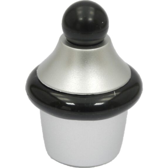 Butée pagode argent Ø37xh53mm - GPI