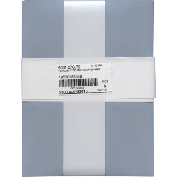 Plaque adhésive gris 200x150mm