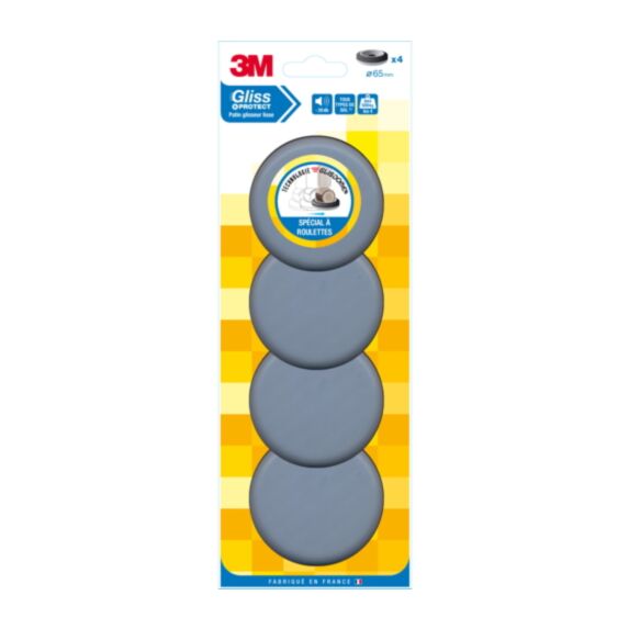 Patin glisseur lisse Ø65mm - 3M