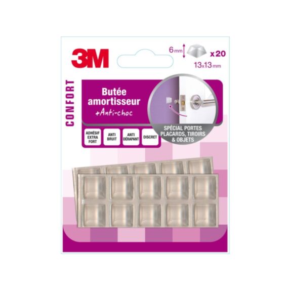 20 amortisseurs en plastique - 3M