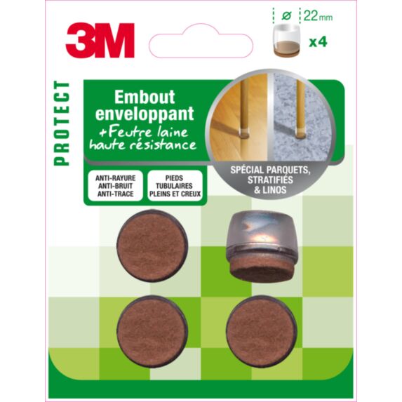 Embout feutre Ø22mm - 3M