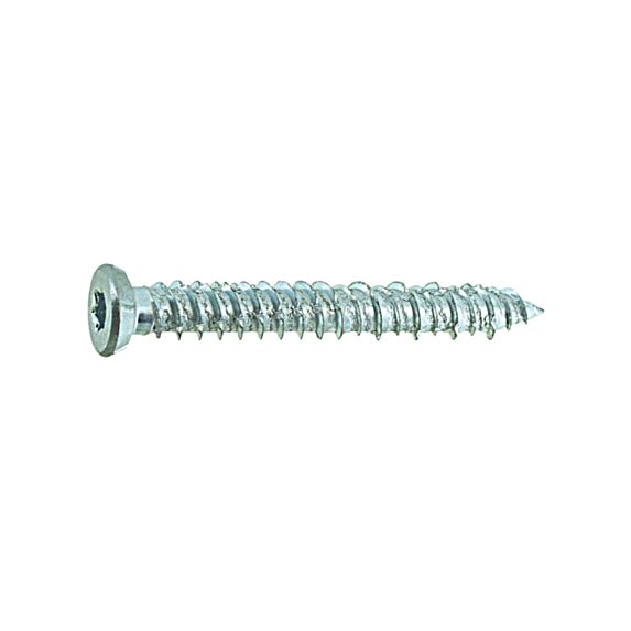 Vis béton tête fraisée étoile acier zingué 7,5x60- vybac x24