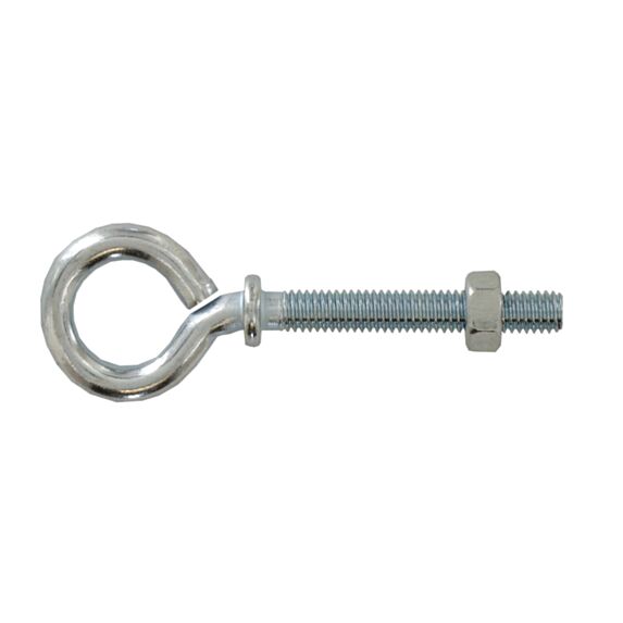 Piton à boulonner acier zingué 5x50 - sachet x3