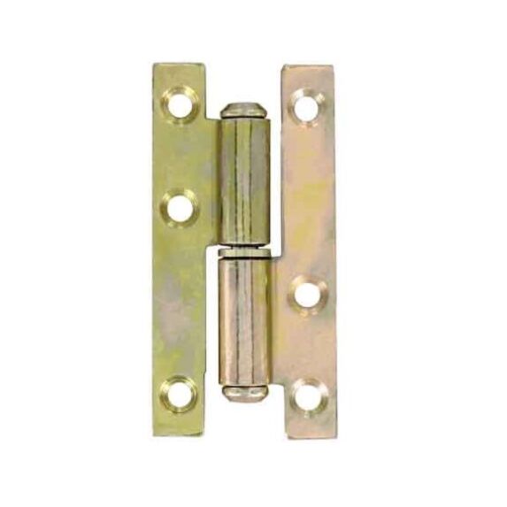 Paumelle de bâtiment 80x40mm gauche
