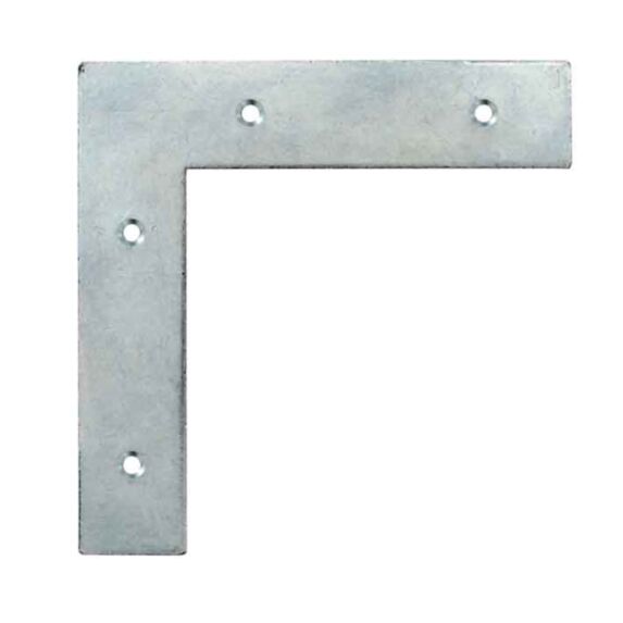 1 équerre de fenêtre 140x140x2mm acier zingué - VYNEX