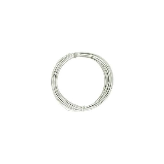Fil à linge plastifié blanc d2,2mm 15m