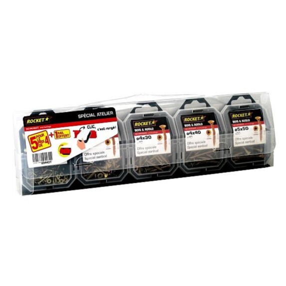 230 vis tête fraisée pozi - ROCKET