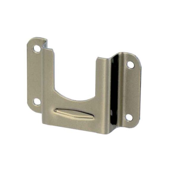 2 supports extrémité pour barre de penderie ovale