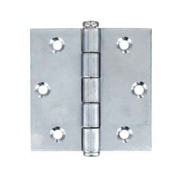 2 charnières renforcées 75x75mm - VYNEX