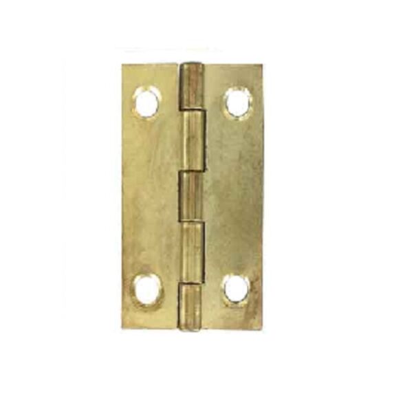 2 charnières de meuble 60x35 acier laitonné - VYNEX