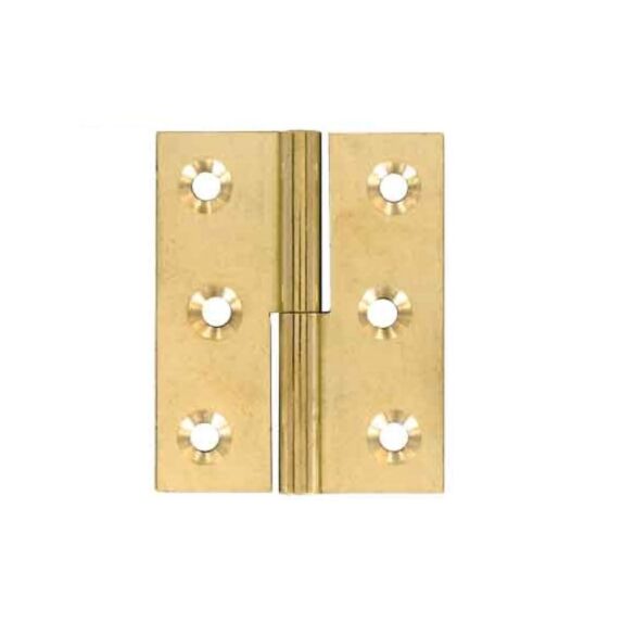 2 paumelles de meuble 50x40mm gauches - VYNEX