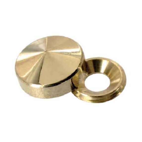 4 cache vis laiton poli ∅18mm - VYNEX