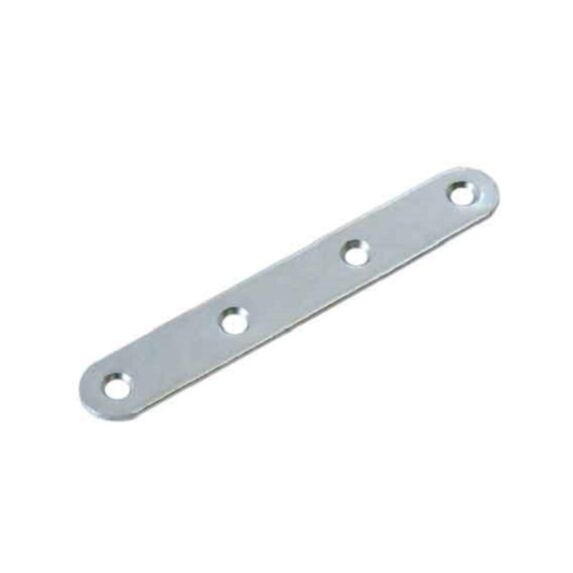 4 pattes d'assemblage 80x15x2mm acier zingué - VYNEX