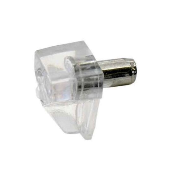 Taquet à enfoncer plastique 5x8mm transparent - VYNEX