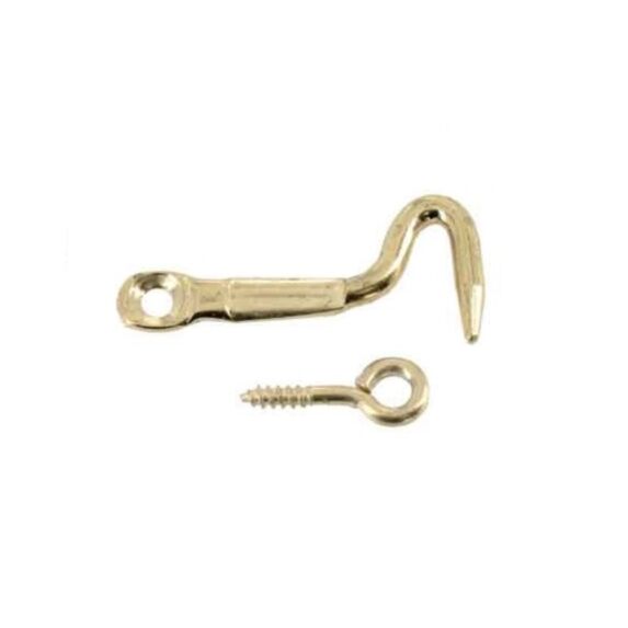 2 crochets demi ronds 4.5x40mm - VYNEX