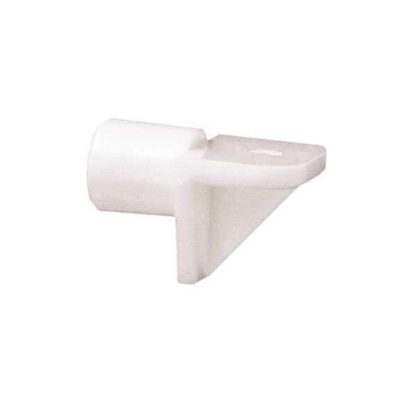 Taquet à enfoncer D5mm plastique blanc par 30