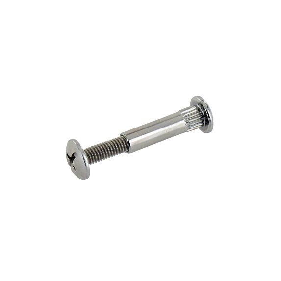 Vis de jonction ∅8 x 29/48mm acier nickelé par 4 - VYNEX