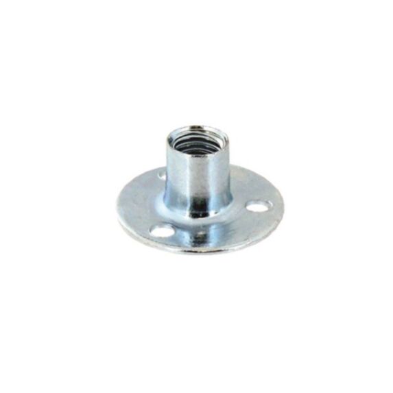 Embase taraudée M8x10mm acier zingué par 4 - VYNEX