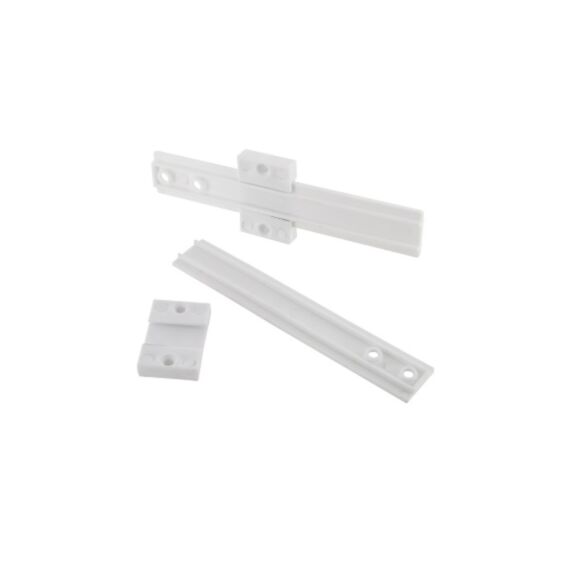 Glissière pour réfrigérateur 150mm plastique, par 1 jeu - VYNEX