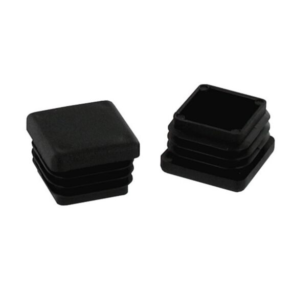 4 embouts rentrants plastique 22x22mm - VYNEX