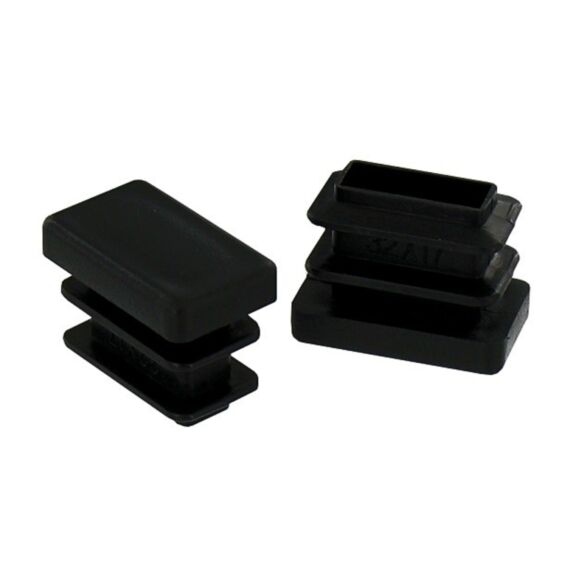 4 embouts rentrants plastique 24x37mm - VYNEX