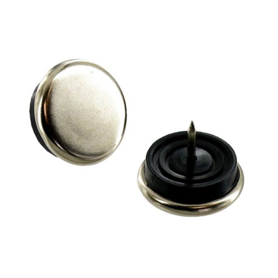 4 patins métal à clouer d40mm - VYNEX