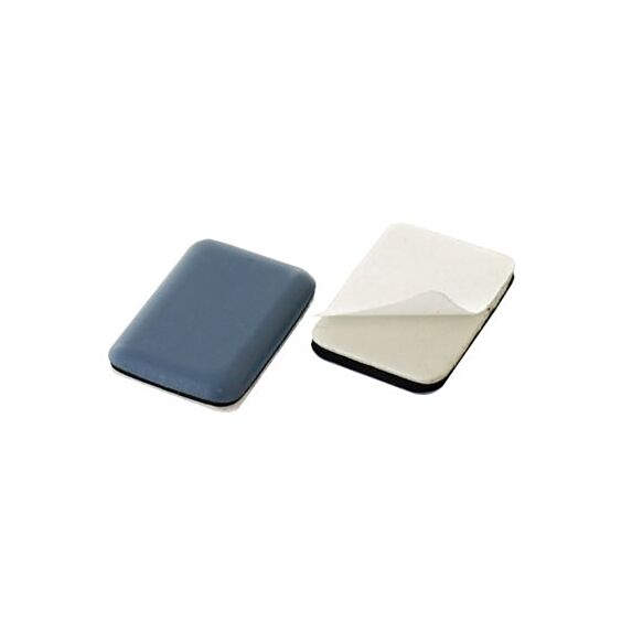 Patin glisseur ptfe gris adhesif 35x24 x4