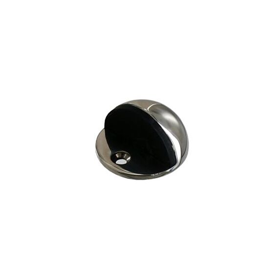 Butée porte demi-lune inox poli à visser ø44 H.23mm - VYNEX