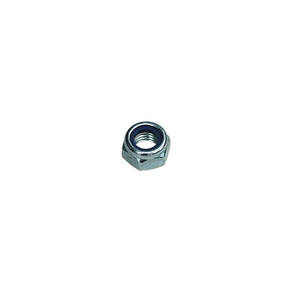 Ecrou indesserable bague nylon ac zingué ø14 x100