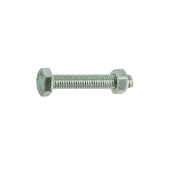 Boulons tête homme x 3 inox A4 10x60 - VYNEX