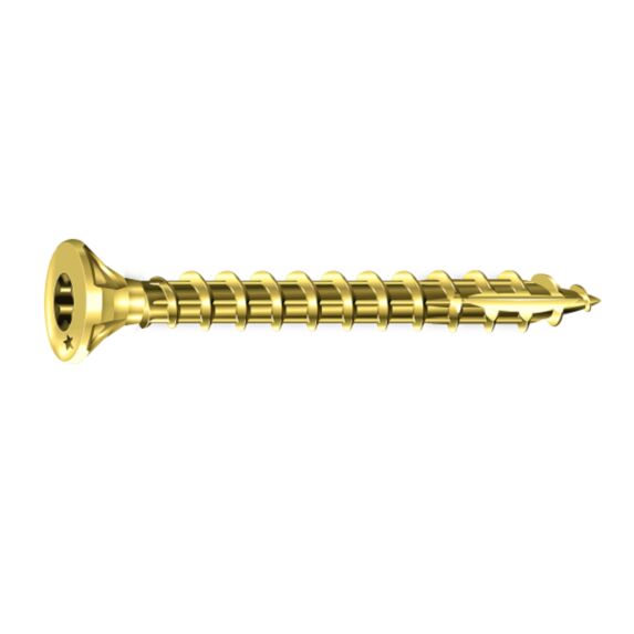 Vis rocket tête fraisée étoile ac bichro 3x25 x250