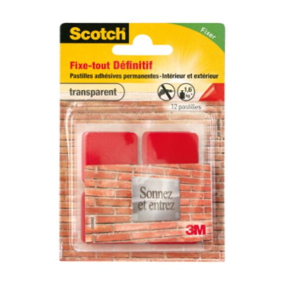 12 pastilles Fixe-tout définitif - SCOTCH™