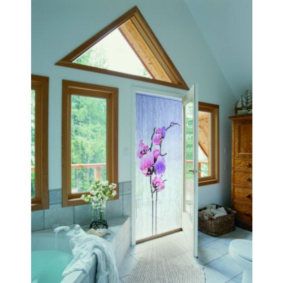 Rideau de porte Phalaeno Bois 90x200cm - MOREL