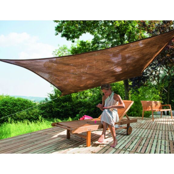 Voile d'ombrage triangulaire 3.60 m - 