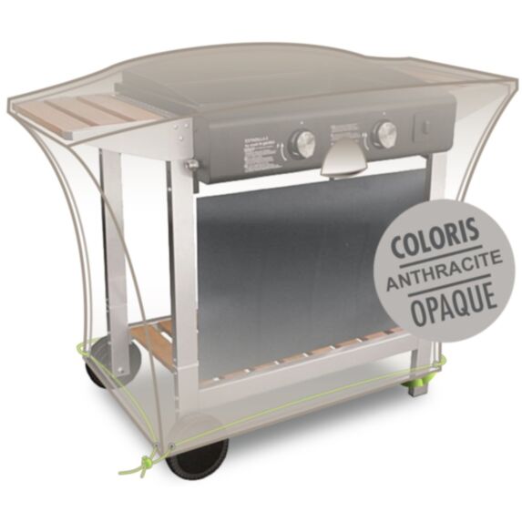 Housse meuble plancha. l 110 x l 60 x h 60 cm