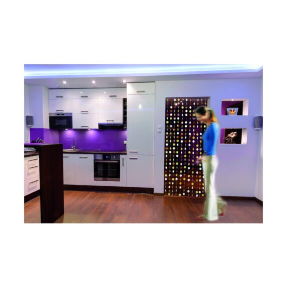 rideau de porte manille ambre - MOREL