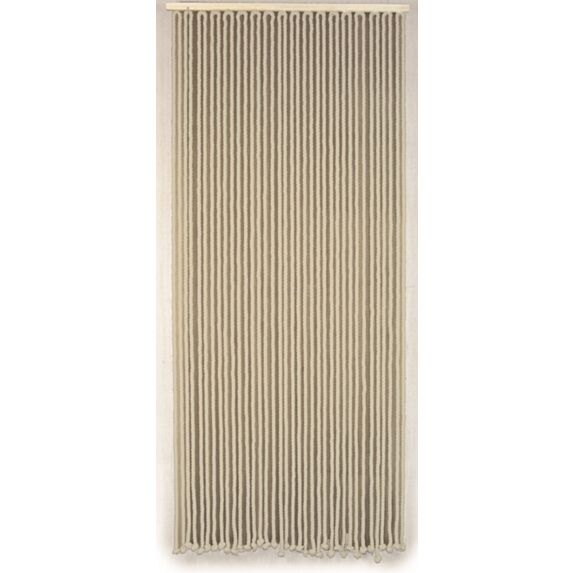Rideau de porte en corde écru 90x200cm MOREL